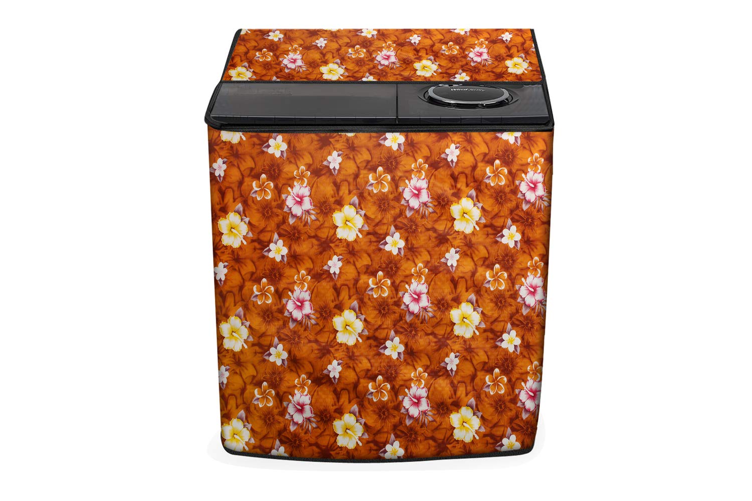 Stylista Washing Machine Cover Compatible for Samsung 9.5 Kg Semi-Automatic Top Loading WT95A4200LL, Floral Yellow (B09GVDLV1H) Amazon Price History, Amazon Price Tracker