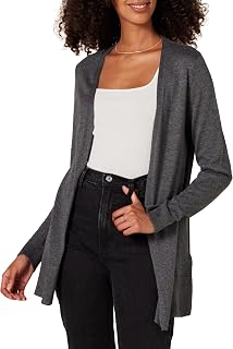 Amazon Essentials Ladies’ Lightweight Open Front Cardigan (Plus Sizes Available) 3…