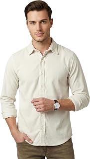 Beyoung Corduroy Shirt for Men - Black | Premium Textured Fabric | Classic Collar | Casual & Smart Shirt Price In India