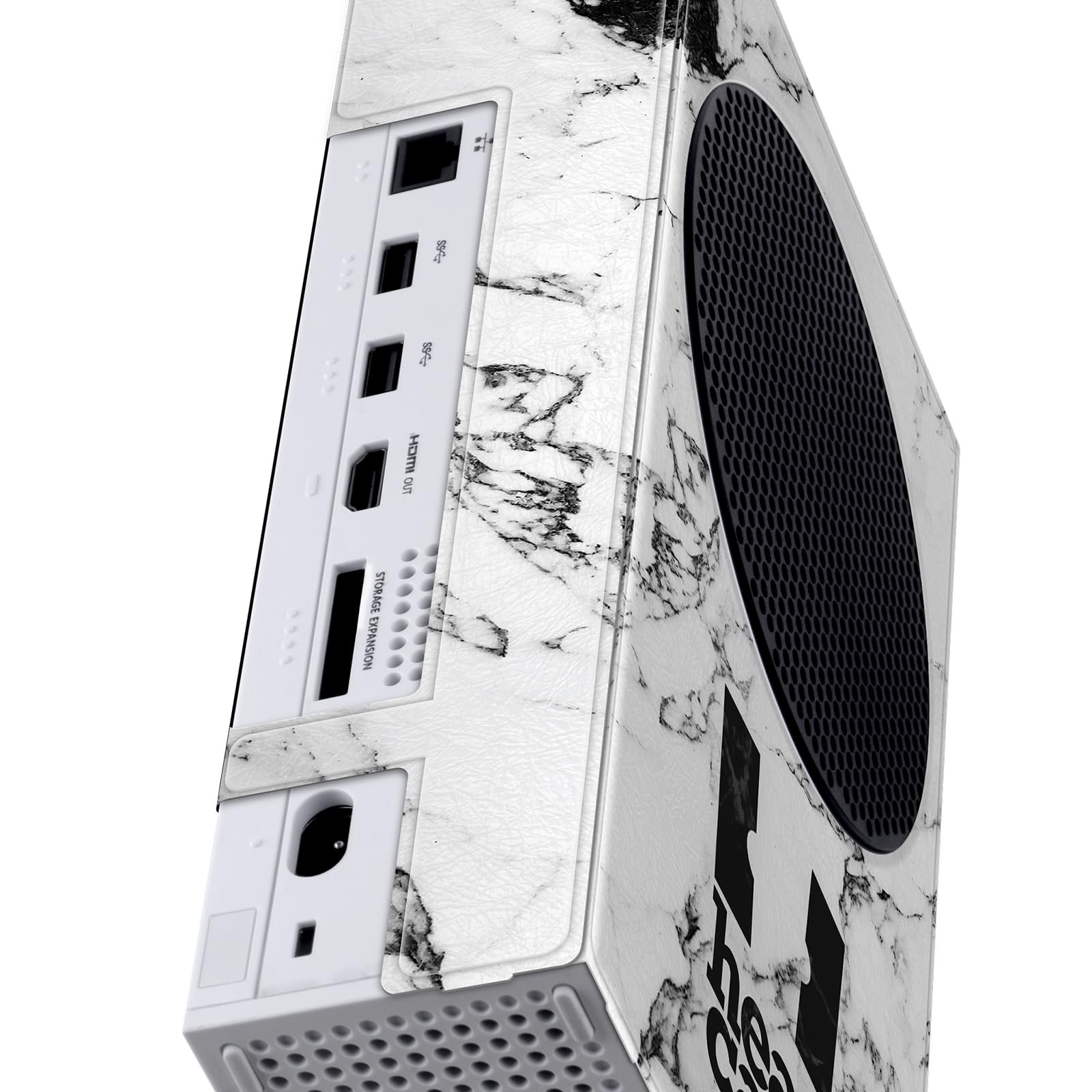 Head Case Designs Offizielle EA Bioware Mass Effect N7 Logo Grafiken Spielekonsolen Wickeln kompatibel mit Xbox Series S Console