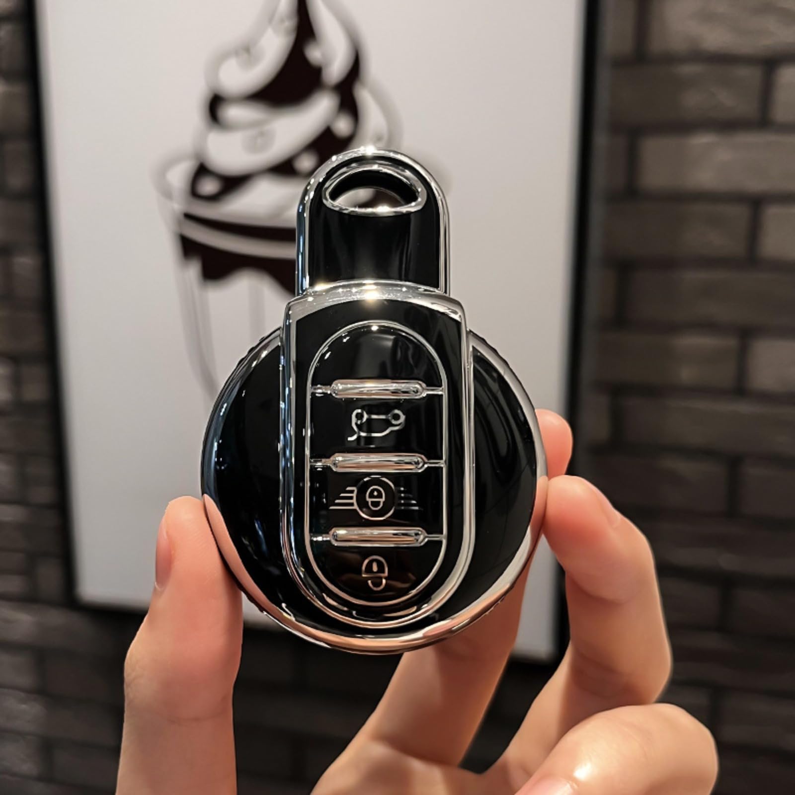 Funda para llave de BMW y Mini Cooper en TPU de alta resistencia para modelos F56 y F60 6
