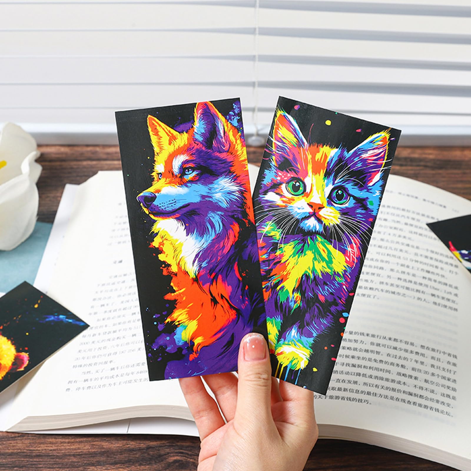 24 Stück Regenbogen Kratzbilder Set Mit 2 Spezialstiften Und Reinigungsbürste, Kratzpapier Für Kinder Erwachsene, Ideal Für Bastelarbeiten, Notizbücher, Grußkarten, Partys Und Kreative Geschenke