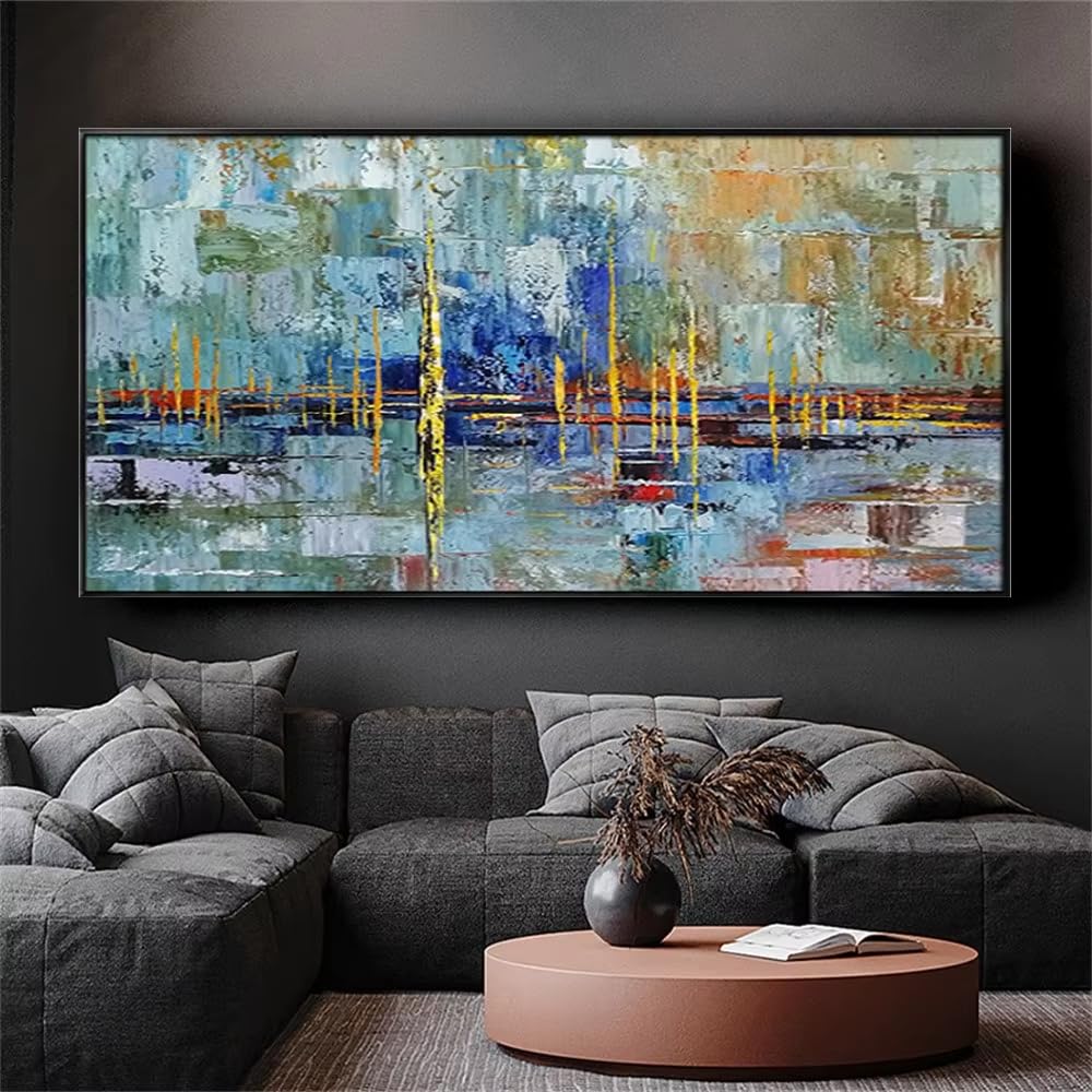 DFZEWKI Canvas Painting Modern Living Room Decor Decorative Canvases Hall Artwork Wall Art Prints Ideal(40x80cm(16x31in)/No frame)