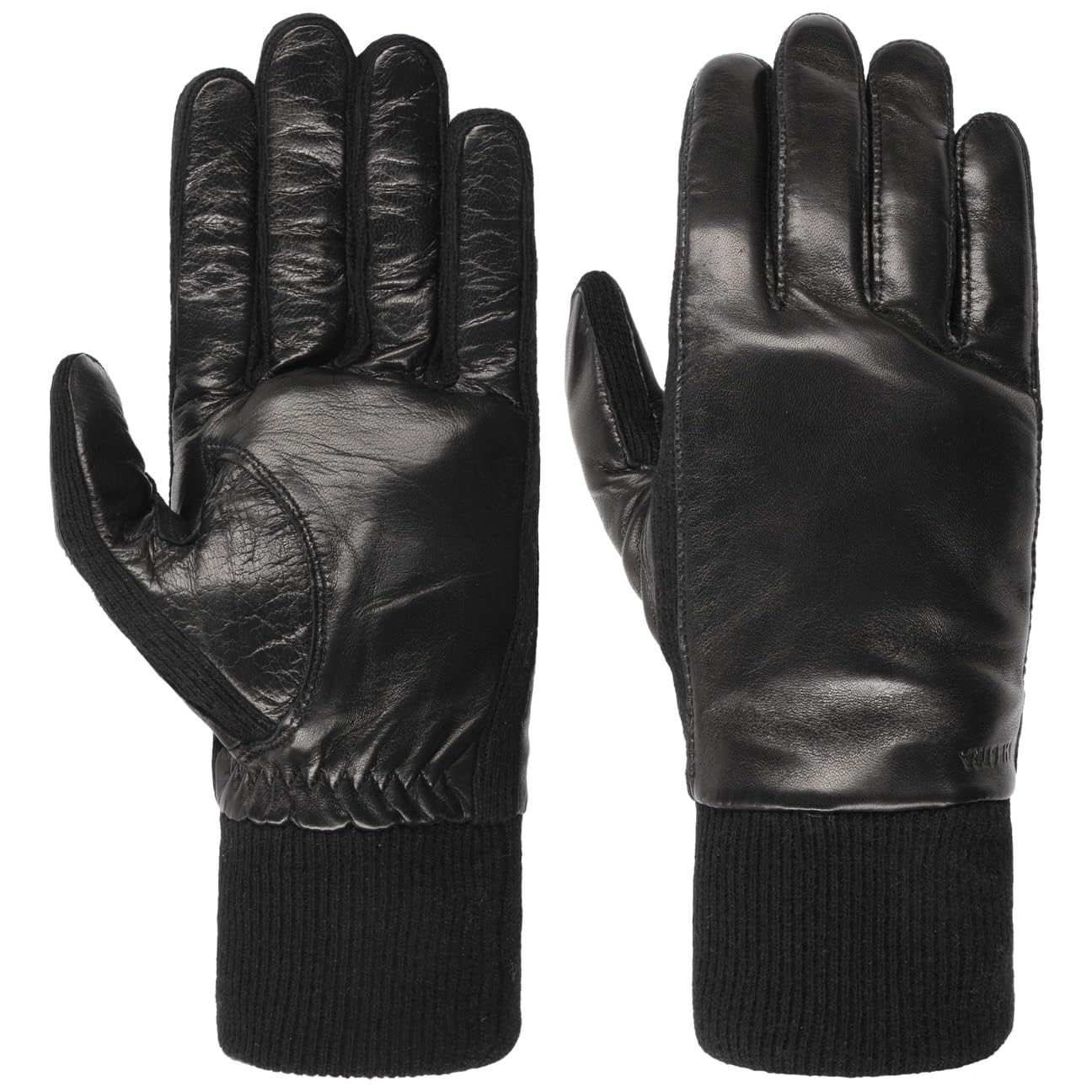Hestra Jeanne Gloves Women - leather with lining Winter Autumn-Winter - 8 HS black