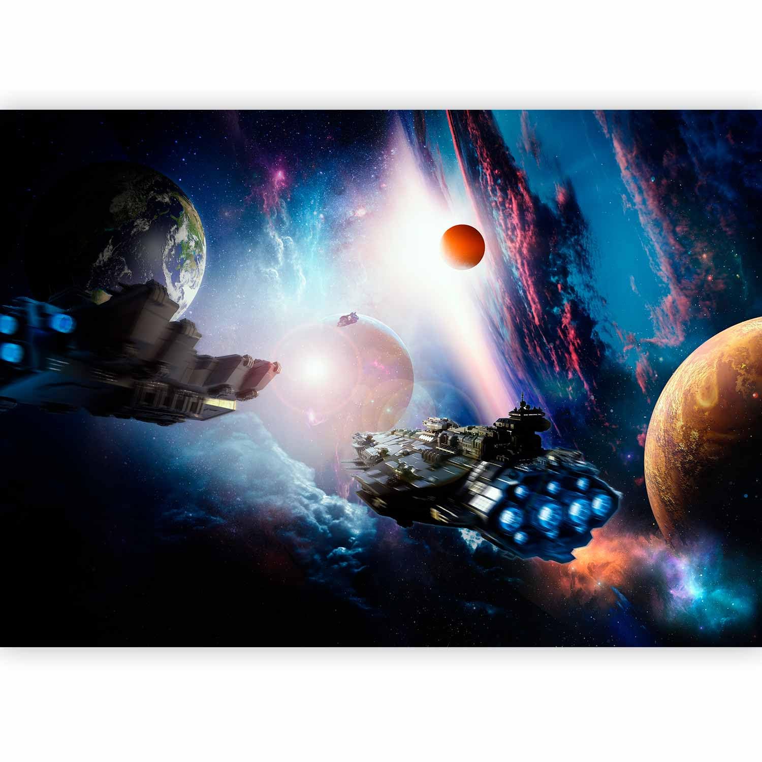 murando Photo Wallpaper Galaxy 150x105 cm / 59"x41" Non-Woven Premium Art — image 1