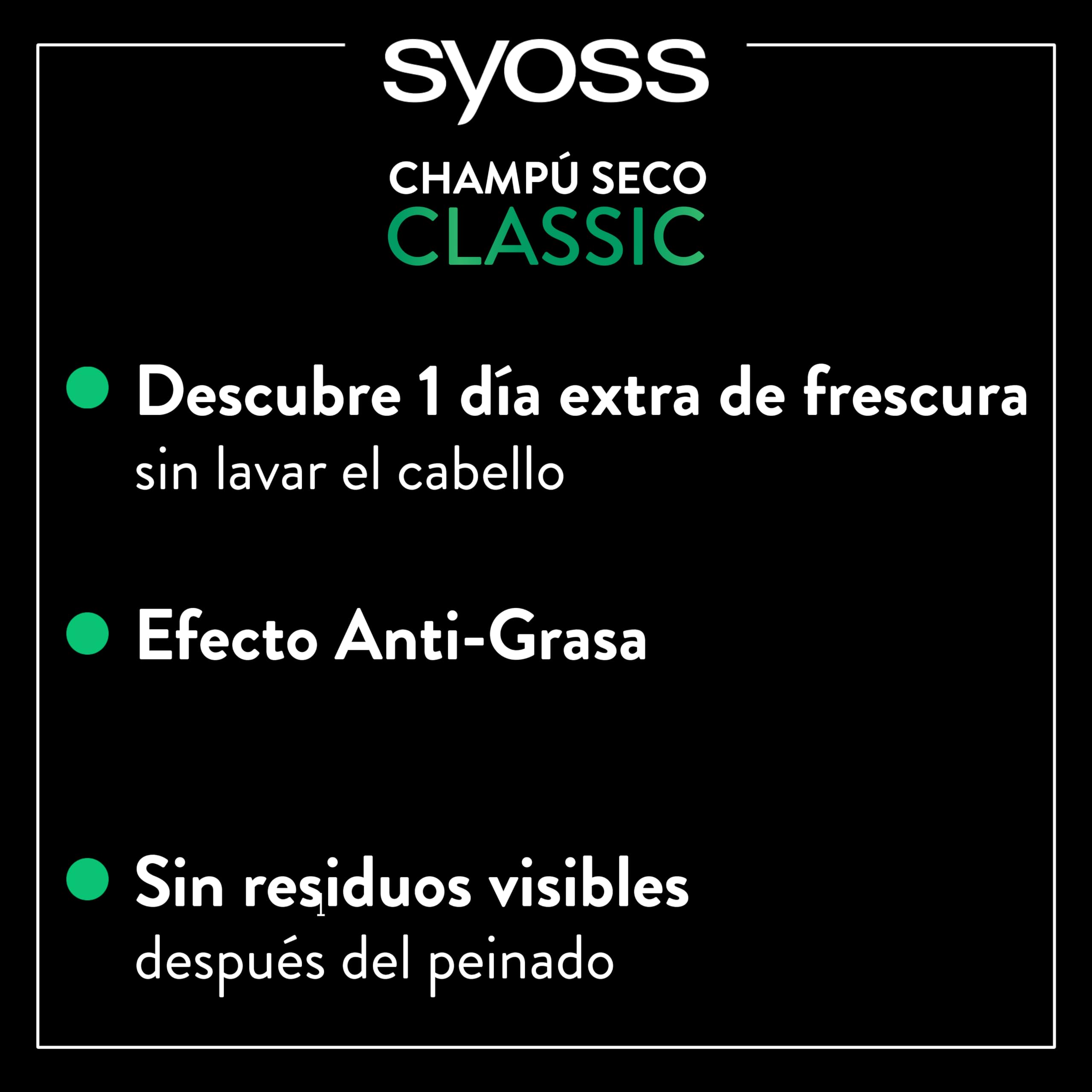 Syoss Dry Shampoo Anti Grease 200ml x 2
