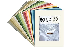 Golden State Art: Picture Perfect Presentation with Our 11x14 Picture Mat Set