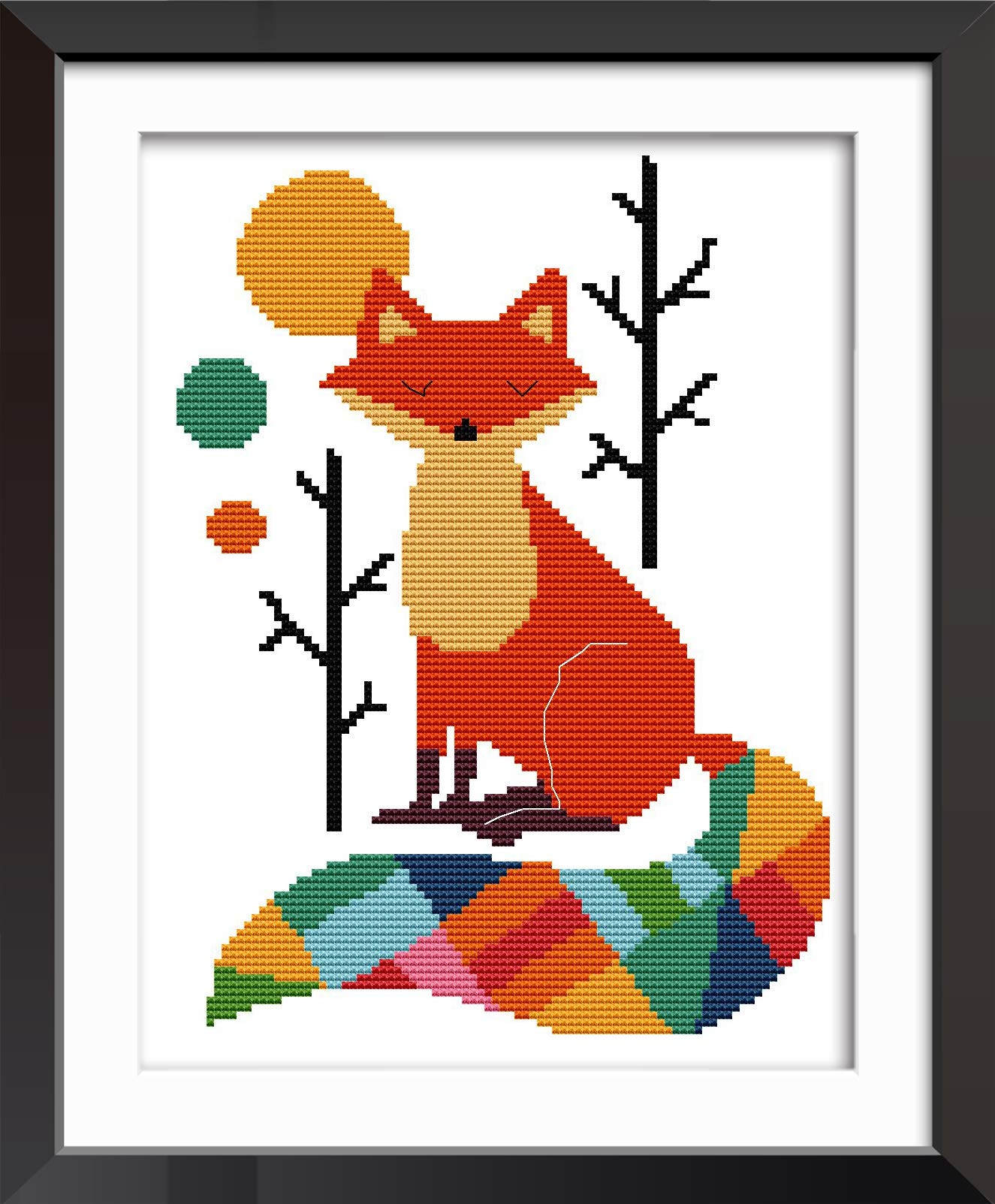 Kit Punto Croce Su Tela Di Plastica Con Presepe, 4 Ornamenti, 21 Colori, Dimensioni Variabili, Crafting Spark