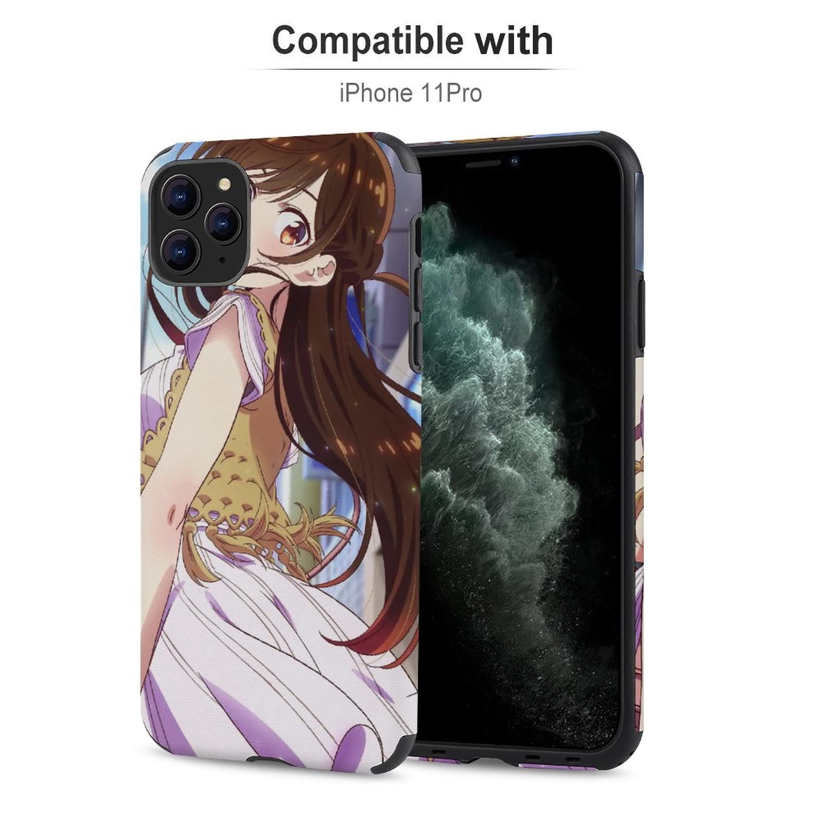 Amazon.co.jp: 彼女お借りします 水原千鶴 スマホ ケース iPhone 11Pro