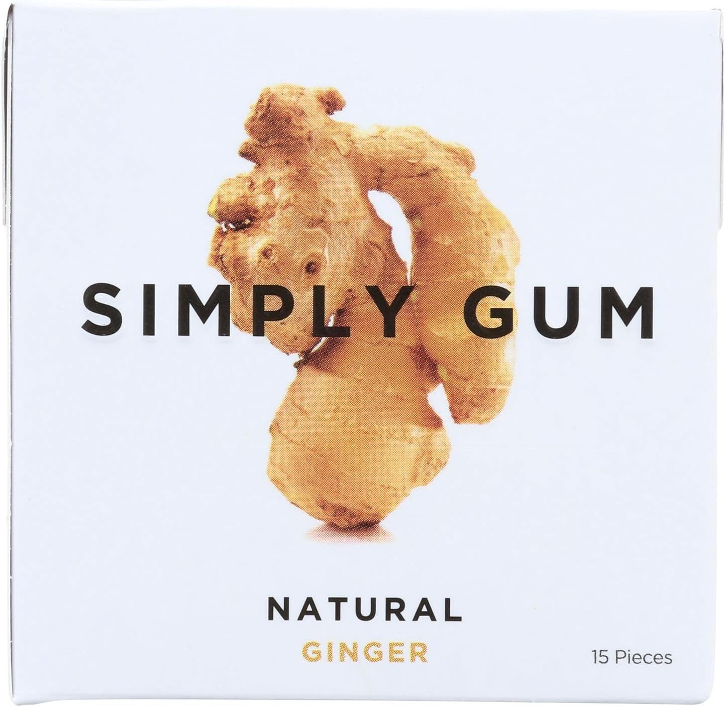 Simplygum Gum Ginger Natural