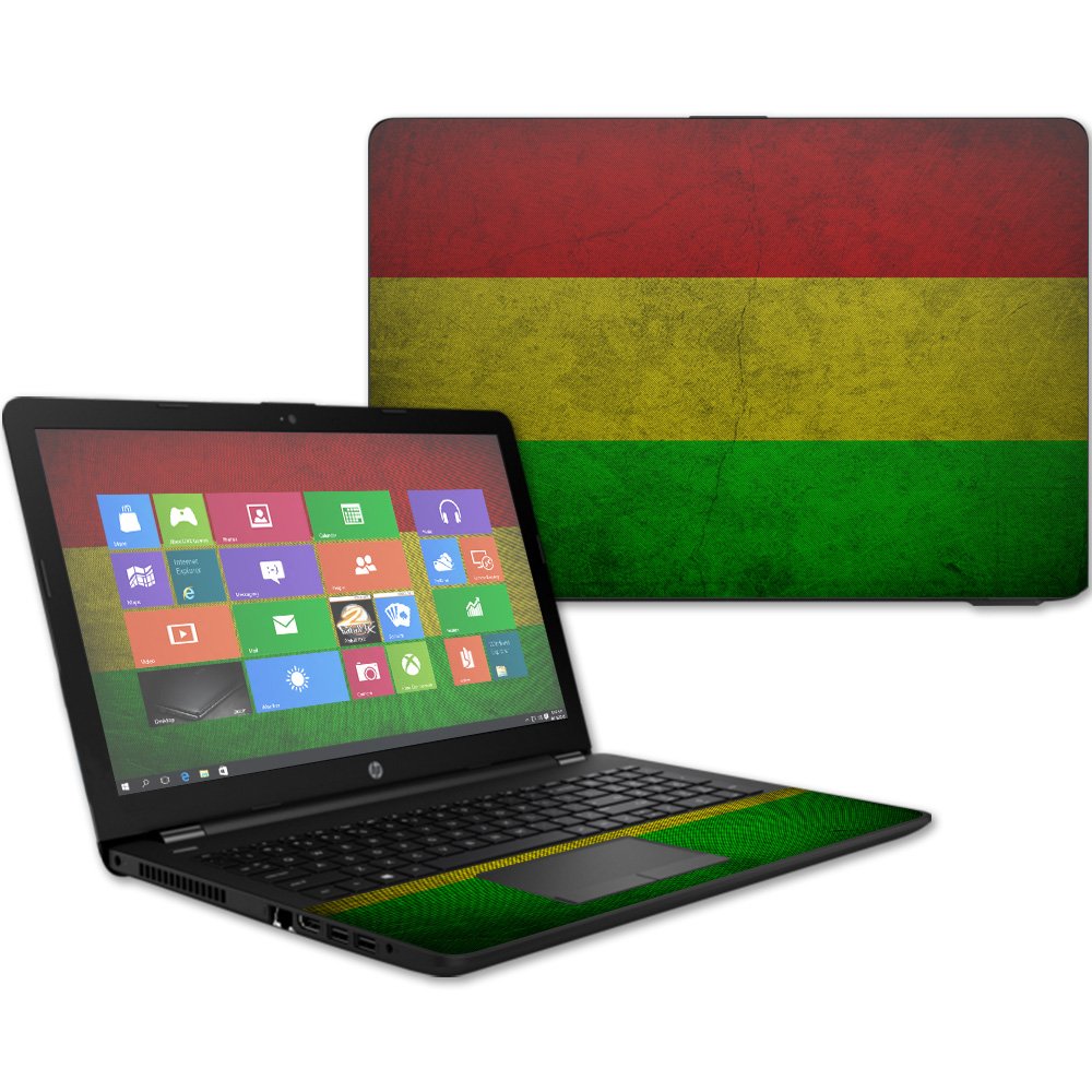 MightySkins Vinyl Decal Skin For HP 15t Laptop (2017) - Cyber Bot Design | Protective Laptop Wrap - View #3