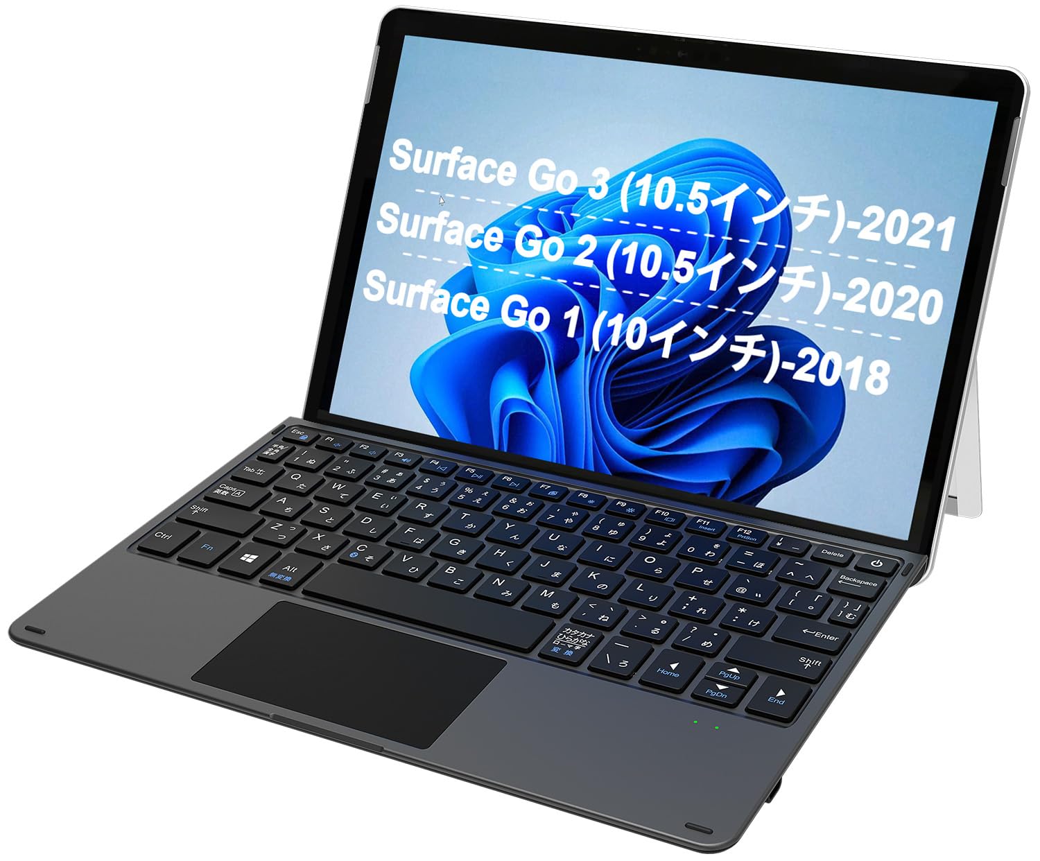 Microsoft Surface GO本体 + キーボード + ACアダプター