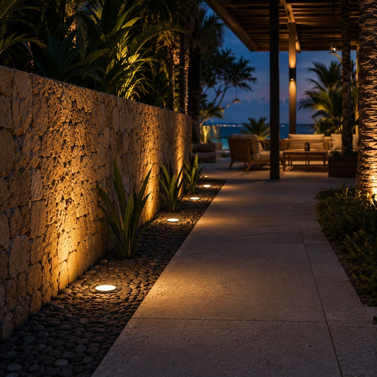 Partenopea Kit 10 Faretti Segnapasso LED Calpestabili 10W 230V GU10 da Incasso IP65 Impermeabili Acciaio Inox per Esterno Viali Giardino Sentieri Pavimento Carrabile Illuminazione Outdoor