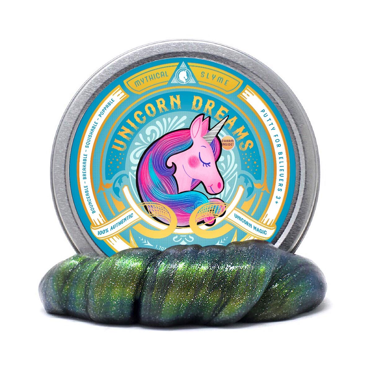 unicorn slime putty