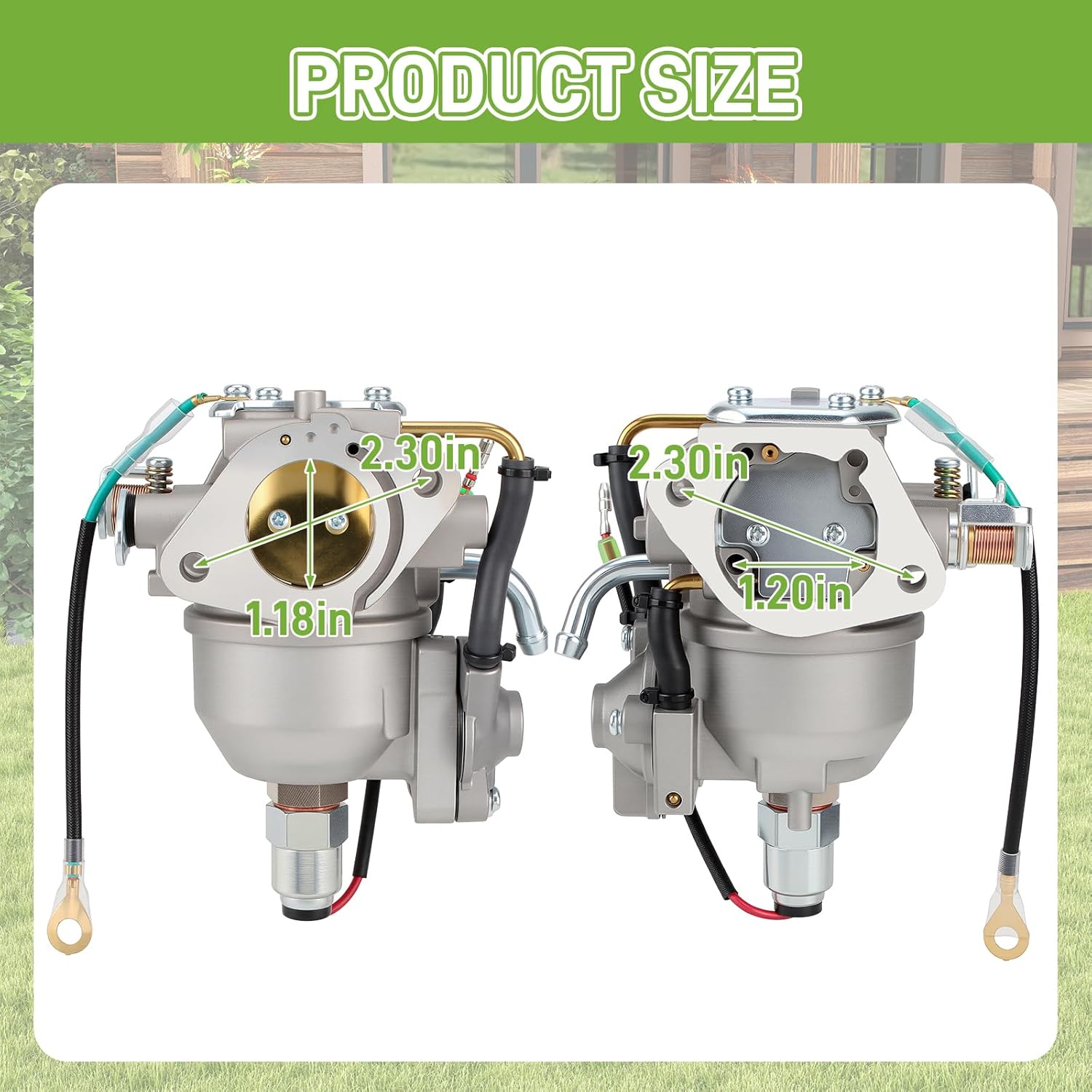 CV730 Carburetor Fit for Kohler CV740 CV730S CV740S 25HP 27HP Lawn Mower # 24 853 102-S with 45 083 02-S Air Filter 24 393 16-S Fuel Pump 52 050 02-S Oil Filter