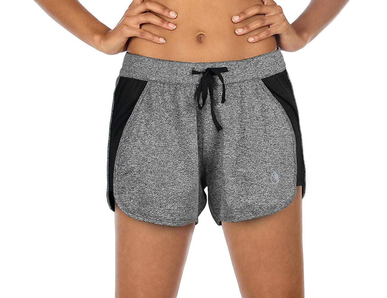 icyzone Workout Shorts for Women - Activewear Exercise Athletic Running Yoga Shorts