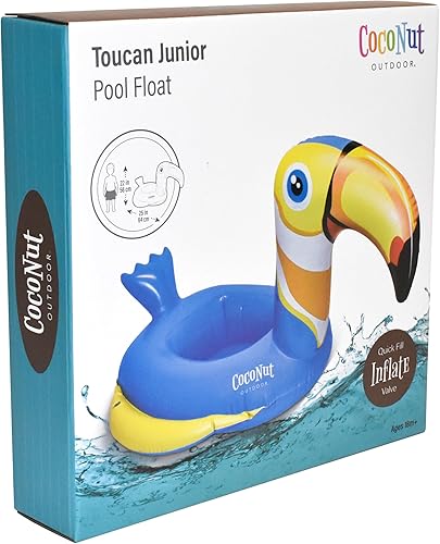 Miniatura 9 de CocoNut Float Flotadores de piscina junior  Balsa inflable de tamaño infantil y juguete de agua duradero  Paseo estable para fiestas de verano y