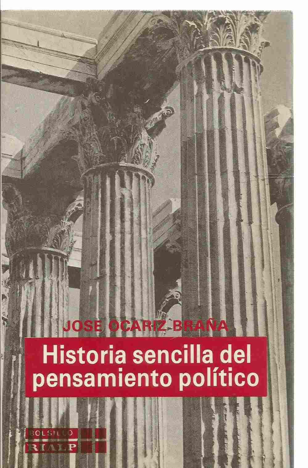 HISTORIA SENCILLA DEL PENSAMIENTO POLÍTICO