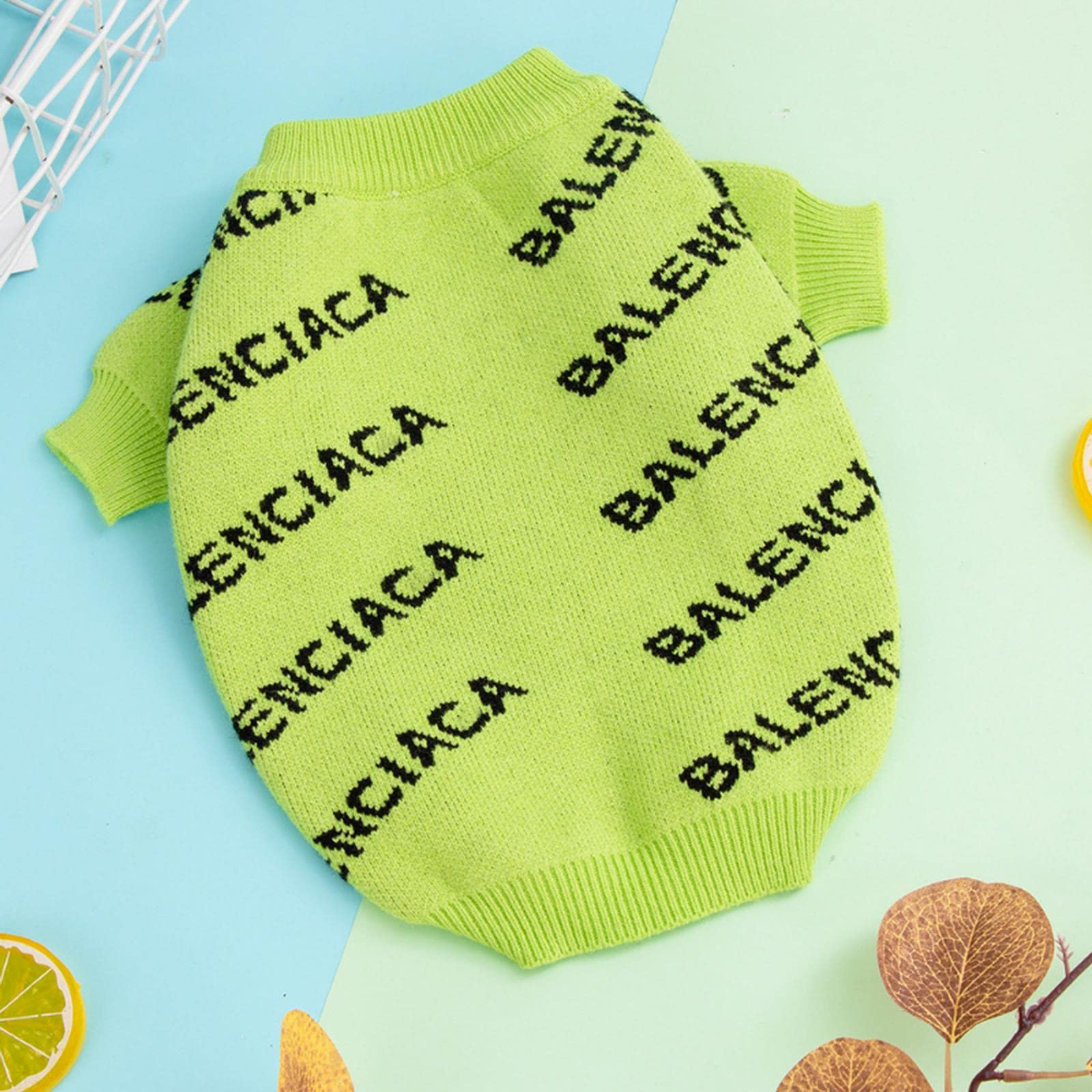 Abrigo Perro Autumn Winter Trendy Brand Puppy Sweater Ropa De Perro Cálido White White Pequeño Perros Ropa Cat Bulldog