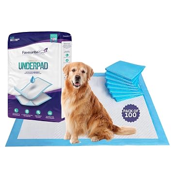 Pet Training Pads | 60x90 cm XL Size | Super Absorbent & Leak-Proof Pee Pads for Dogs, Puppies & Cats – Pack of 100