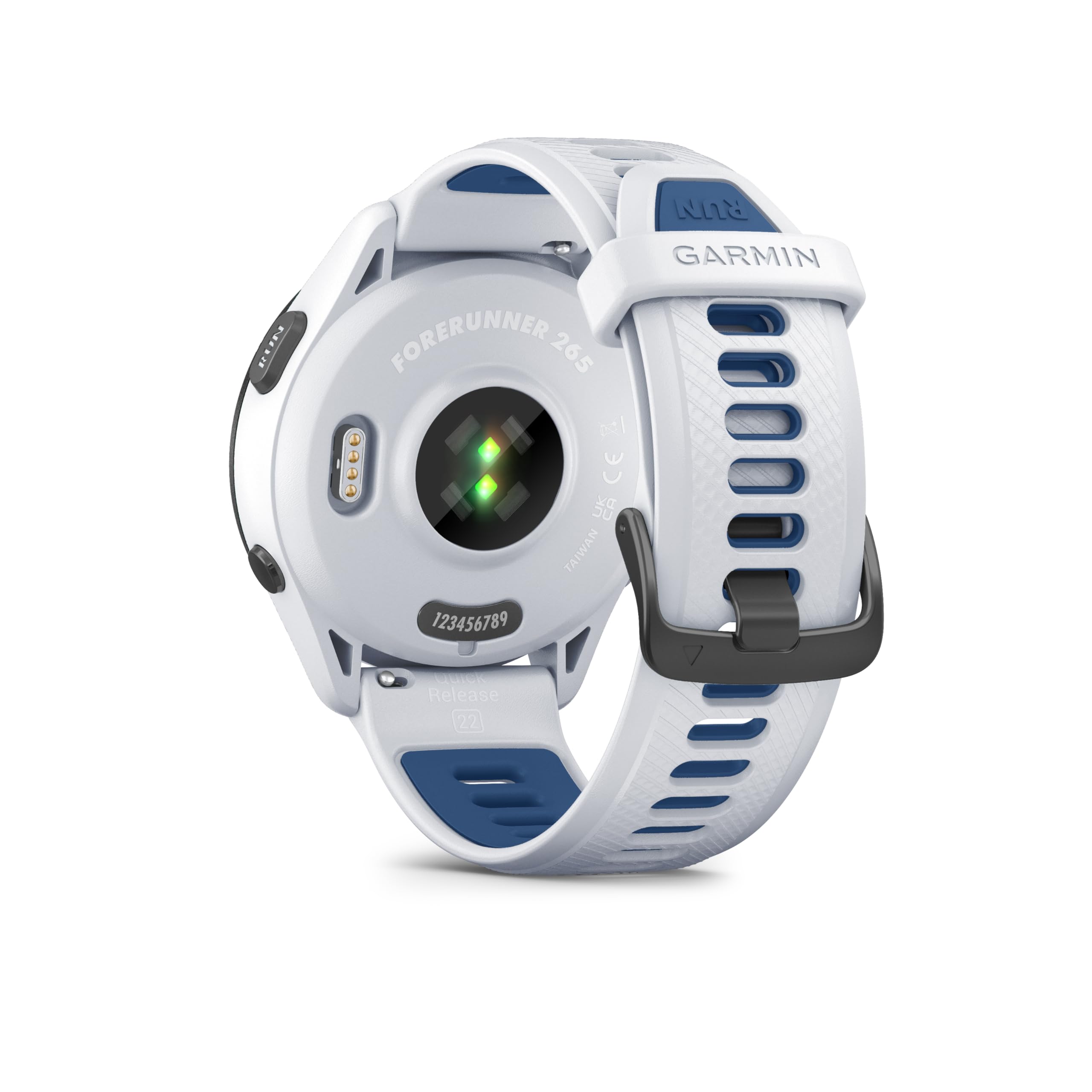 Garmin Garmin Forerunner 265 Reloj Inteligente para Correr con GPS, Pantalla Táctil AMOLED, Métricas Optimizadas, Planes de Entrenamiento, Pay, Música, Autonomía de 13 Días, Blanco in use