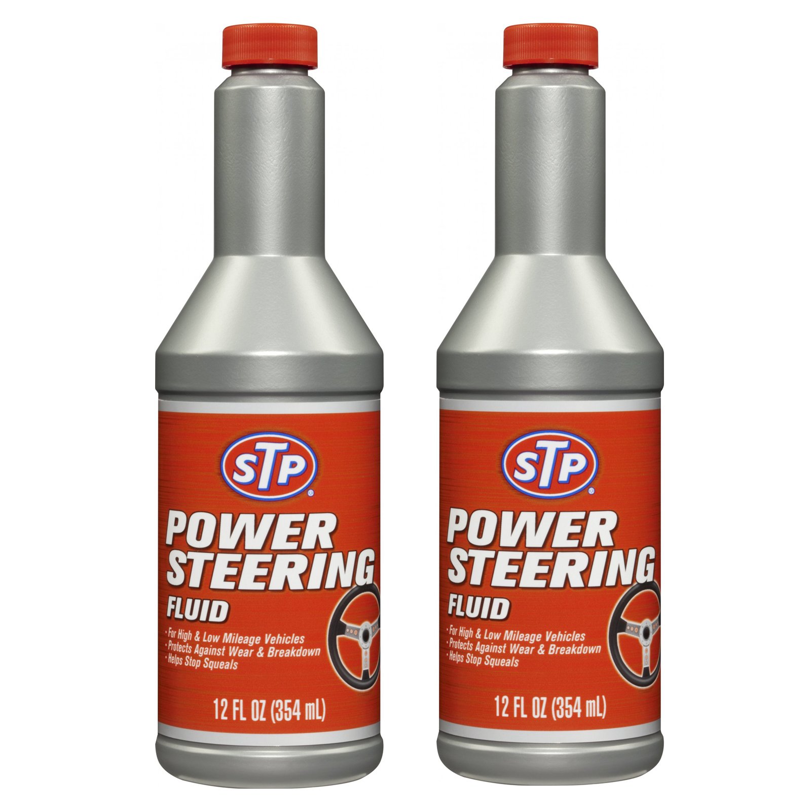 STP 2 x Universal Power Steering Fluid 354ml