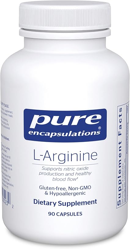 Pure Encapsulations L-Arginine - 1,400 mg - Support Nitric Oxide