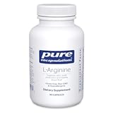 Pure Encapsulations L-Arginine - 1,400 mg - Support Nitric Oxide Production - Heart Health & Blood Flow - Gluten Free & Non-GMO - 90 Capsules