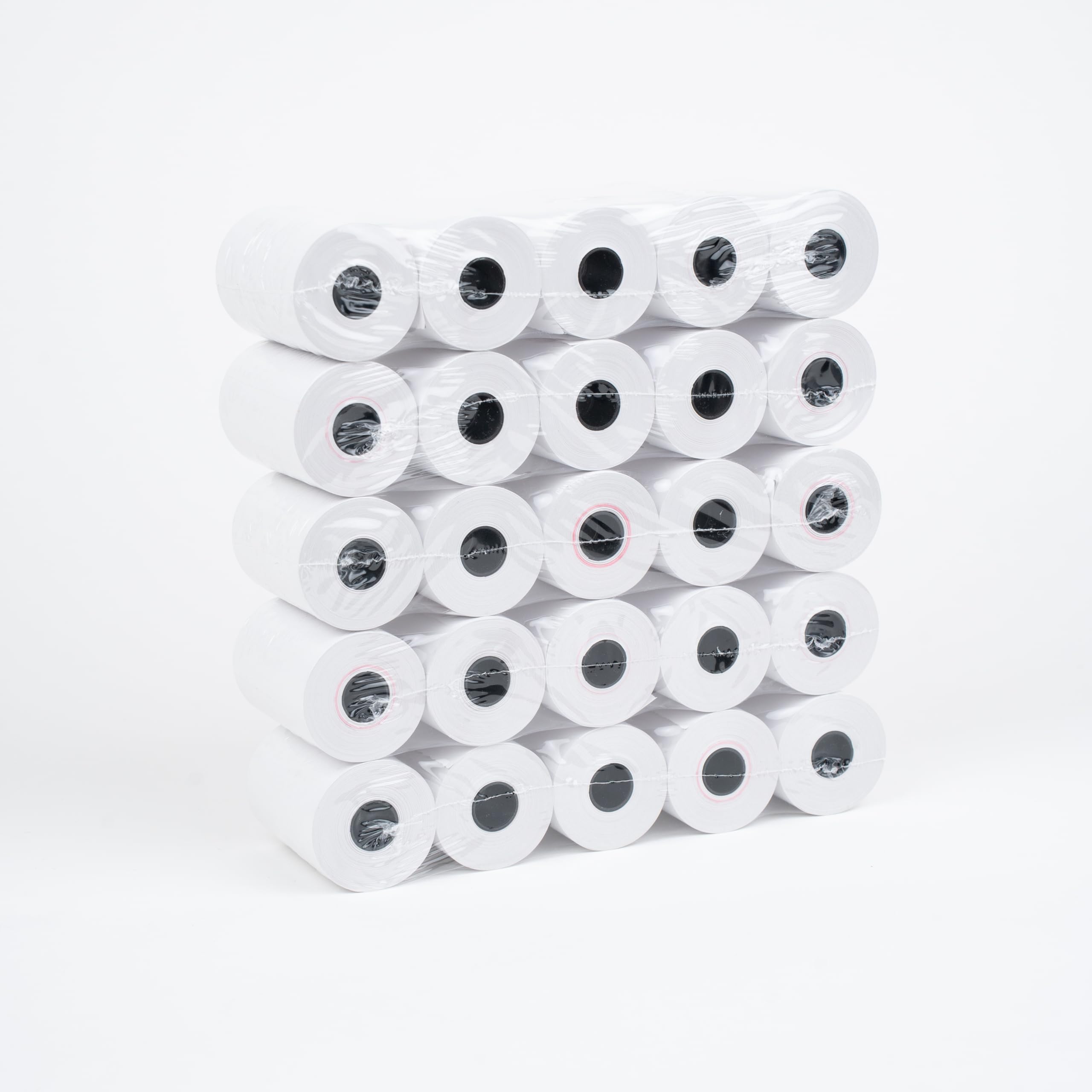 Lot de 50 rouleaux TPE 57x40 mm | Rouleau TPE carte bancaire compatible avec les terminaux Ingenico, Verifone, SumUp | Papier thermique CB 18 m | Haute qualité, Éco FSC, sans BPA