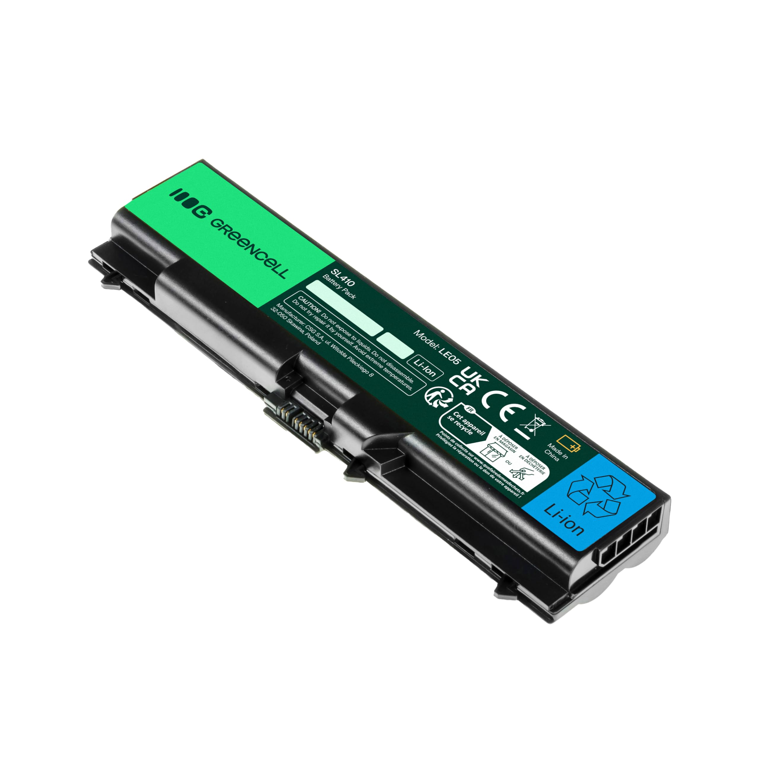Green Cell Bateria 42T4795 42T4235 42T4791 42T4732 42T4751 42T4752 42T4793 do Laptopa Lenovo ThinkPad T410 T420 T510 T520 W510 W520 SL410 SL510 L510 L512 L520 T410i T420i L420 Edge E520 E525