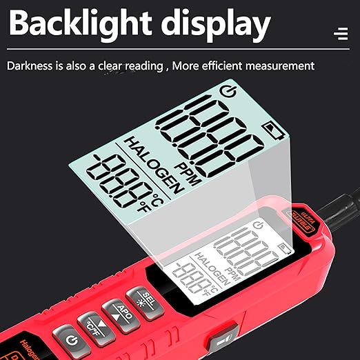 Detector de Fugas de Freón Halógeno con Sonda de Luz UV - Sensor de Diodo Calentado miniatura 3