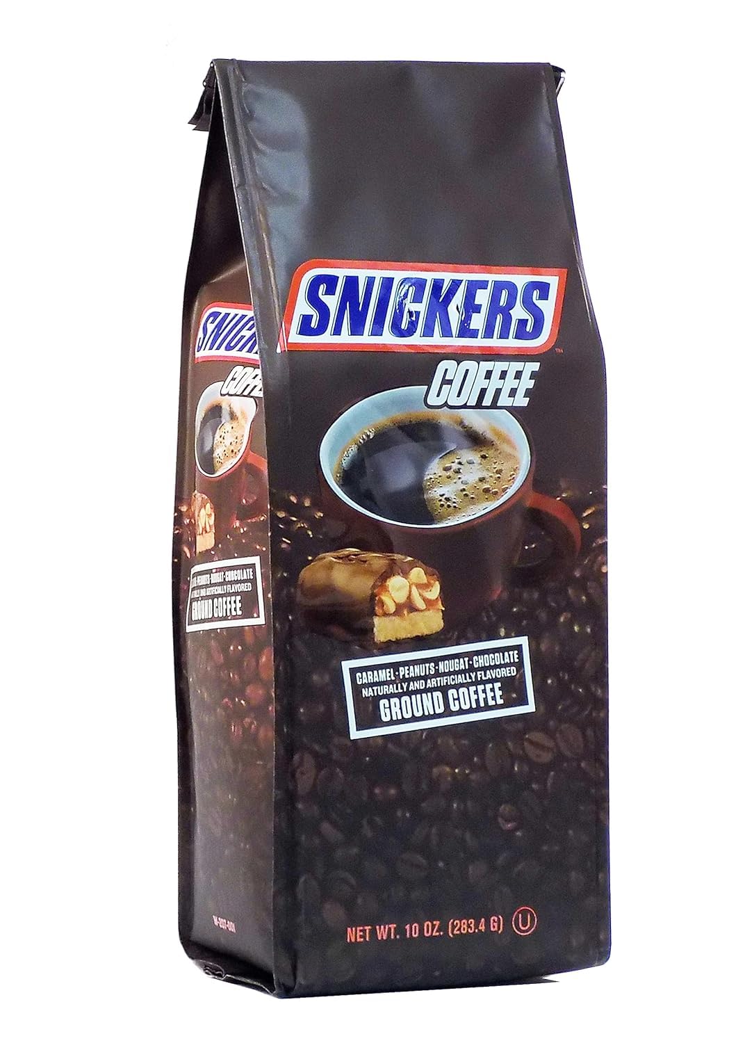 Snicker Coffee Medium Roast, Ground Coffee, Caramel Peanut Nougat Chocolate Snicker Flavored 10oz 283.4g Bag (Imported) (B0CYHJ4S57) Amazon Price History, Amazon Price Tracker