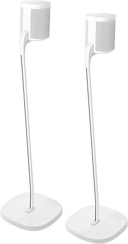 GT STUDIO Soportes de altavoz para SONOS One, One SL, Play1, Play3, diseño premium que mejora el sonido envolvente, base pesada, ocultación completa