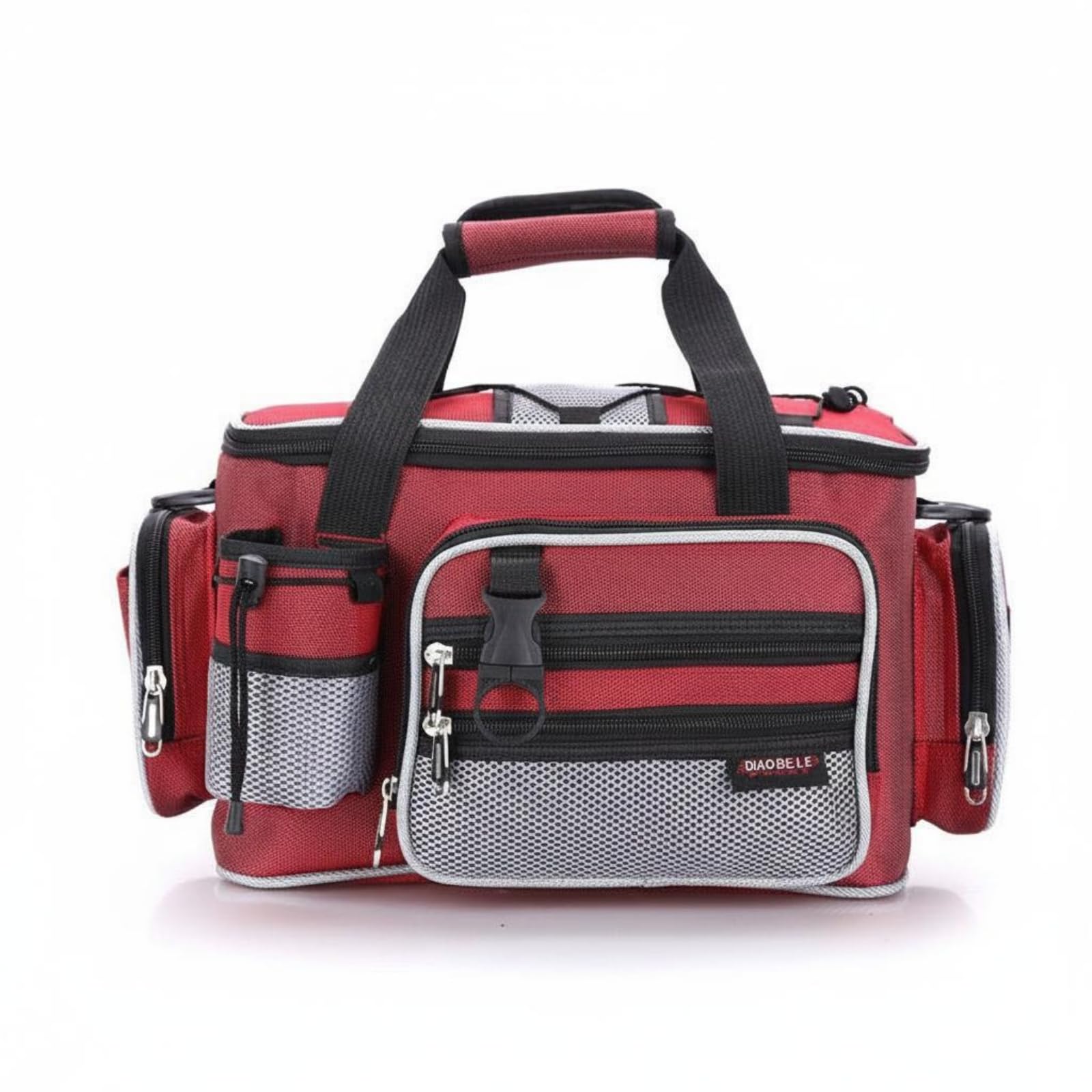 LOOM TREE® Multifunctional Fishing Waist Bag Portable Multifunction Fishing Bag Versatile Fanny Pack Wearable Design for Anglers, Travel, Red | Sporting Goods | Fishing | Fishing Equipment-image-33
