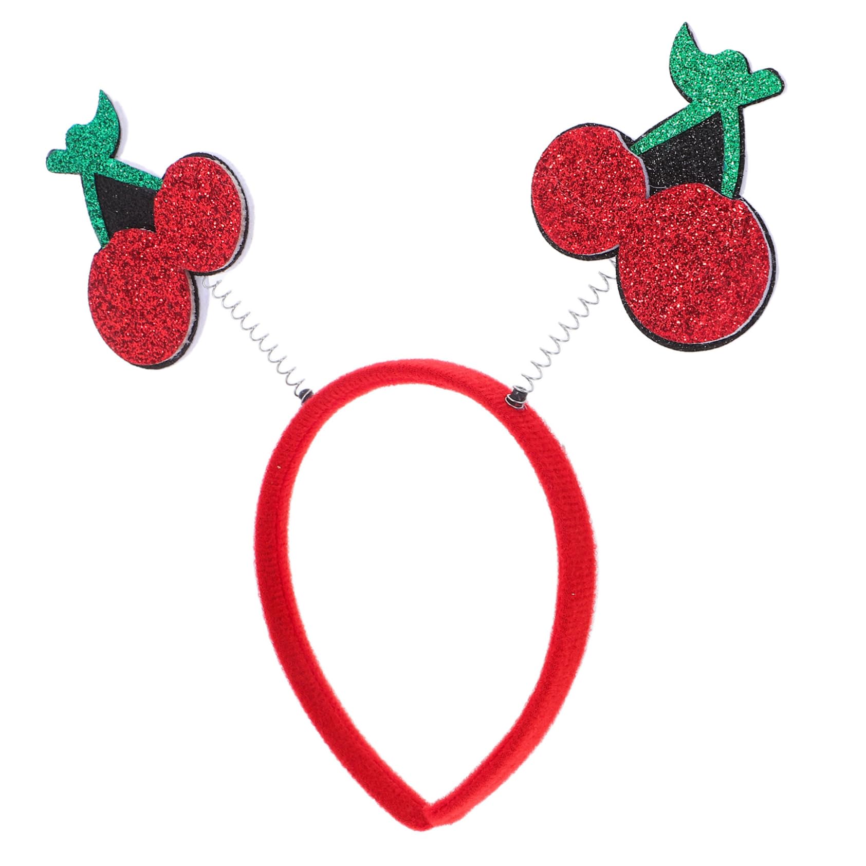 Kids Cherry Headband, Fun Fruit Party Hair Accessory for Festivals and Photo Props Comfortable and Flexible Design for Children