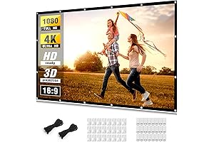 Taotique 4K Projector Screen 150 inch