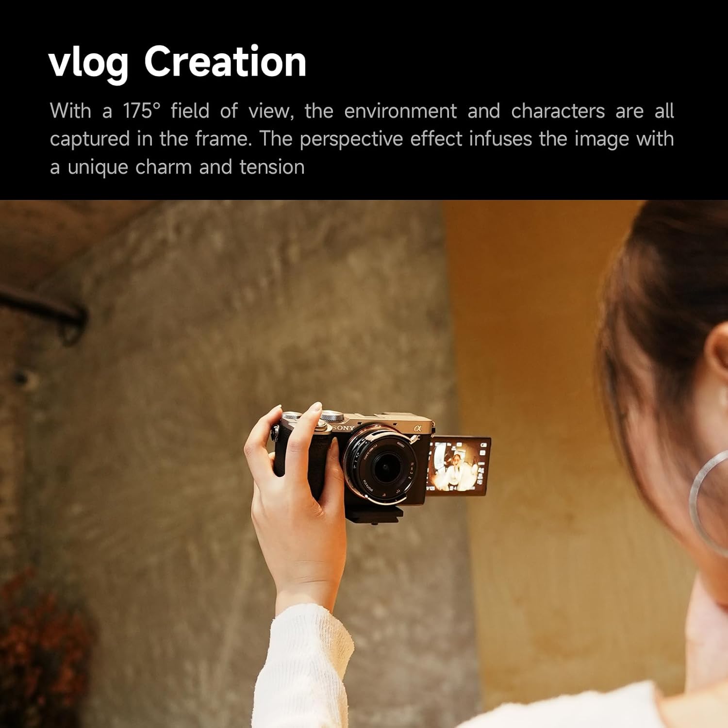 Brightin Star 10mm F5.6 Pro Fisheye Lens for Canon RF Mount, 175° Ultra-Wide Angle Manual Focus Prime APS-C Mirrorless Cameras Lens Fit for EOS RP, R, R5, R7, R6, R3, R10