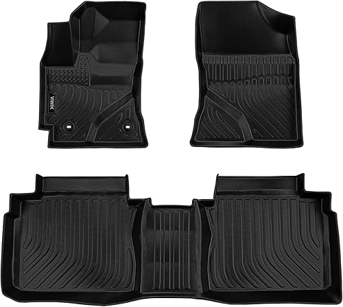Miniatura 13 de VIWIK - Alfombrillas para Nissan Pathfinder de 7 plazas 2013-2020 / QX60/ JX35 2013 2014-2020, juego completo de alfombrillas de coche
