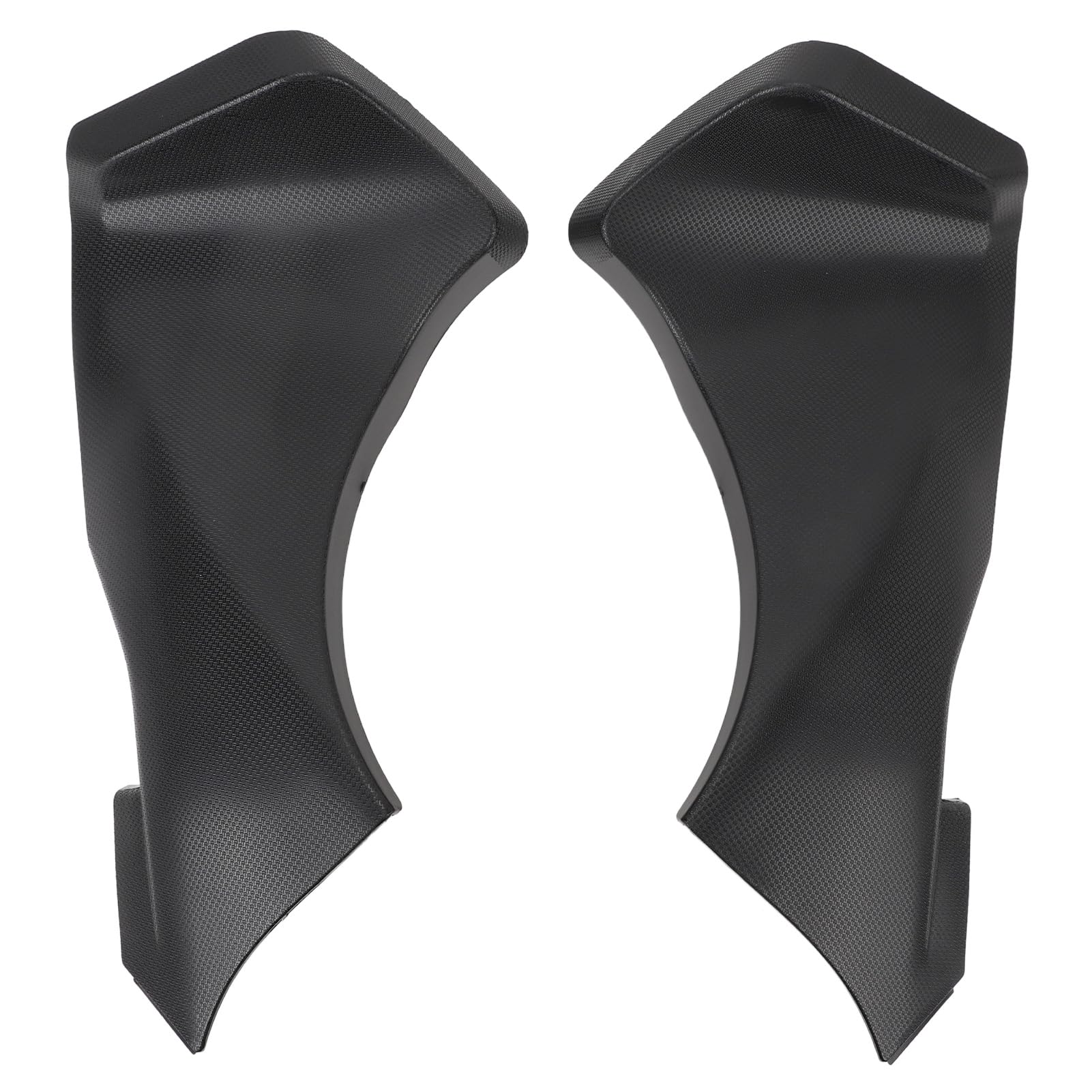 Motorrad-Luftkanal Abdeckung Verkleidung, ZX-6R 2005 Bis 2006 Luftkanal-Rohr Verkleidung Abdeckung, ABS-Material mit Anti-Rutsch-Streifen-Design, Passt für ZX-6R 2005 Bis 2006