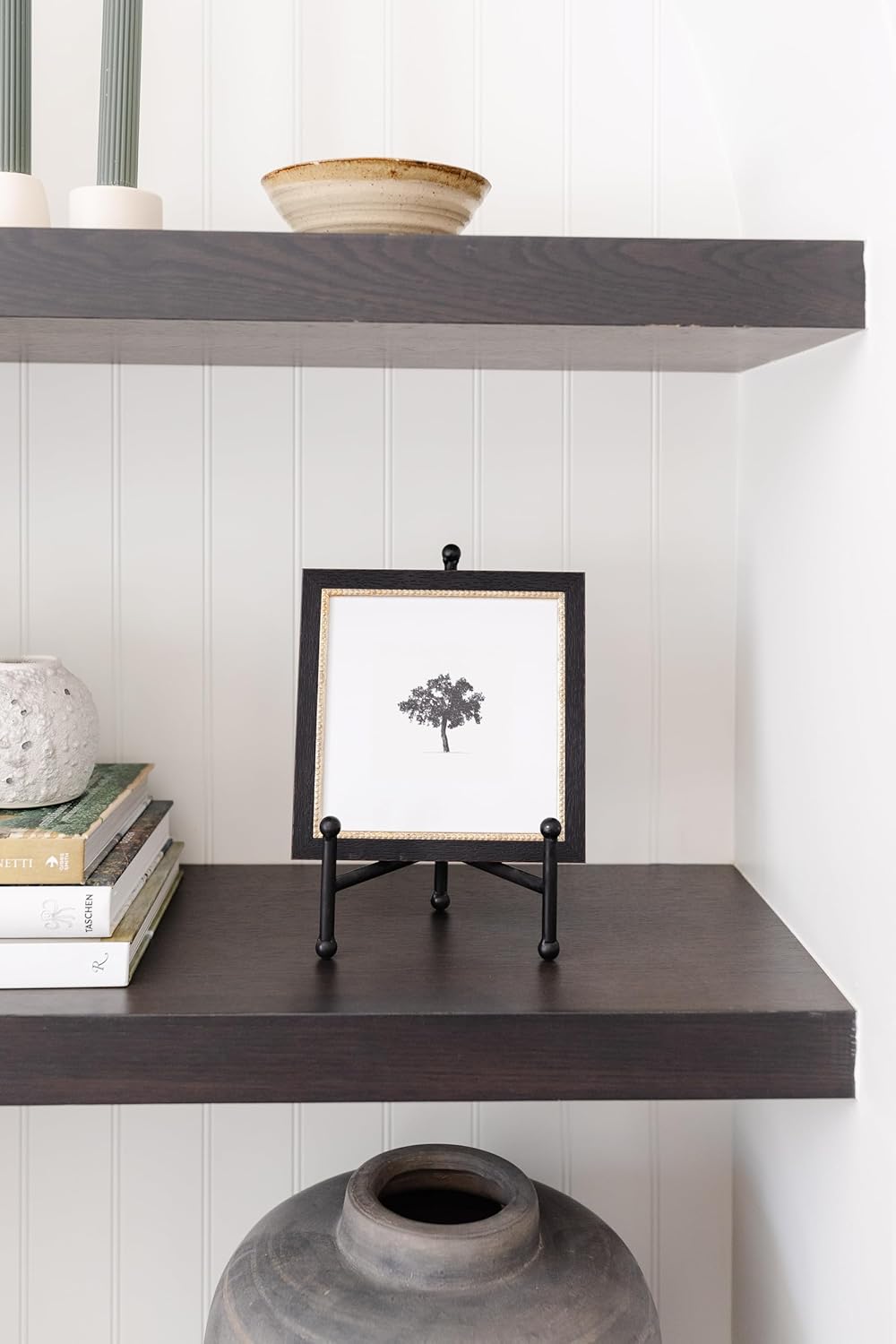 Petal Lane Tree Wall Art - Framed Antique Decor - Make Your Own Gallery Wall Frame Set - Dark Academia Wall Decor - Vintage Frame (Tree)