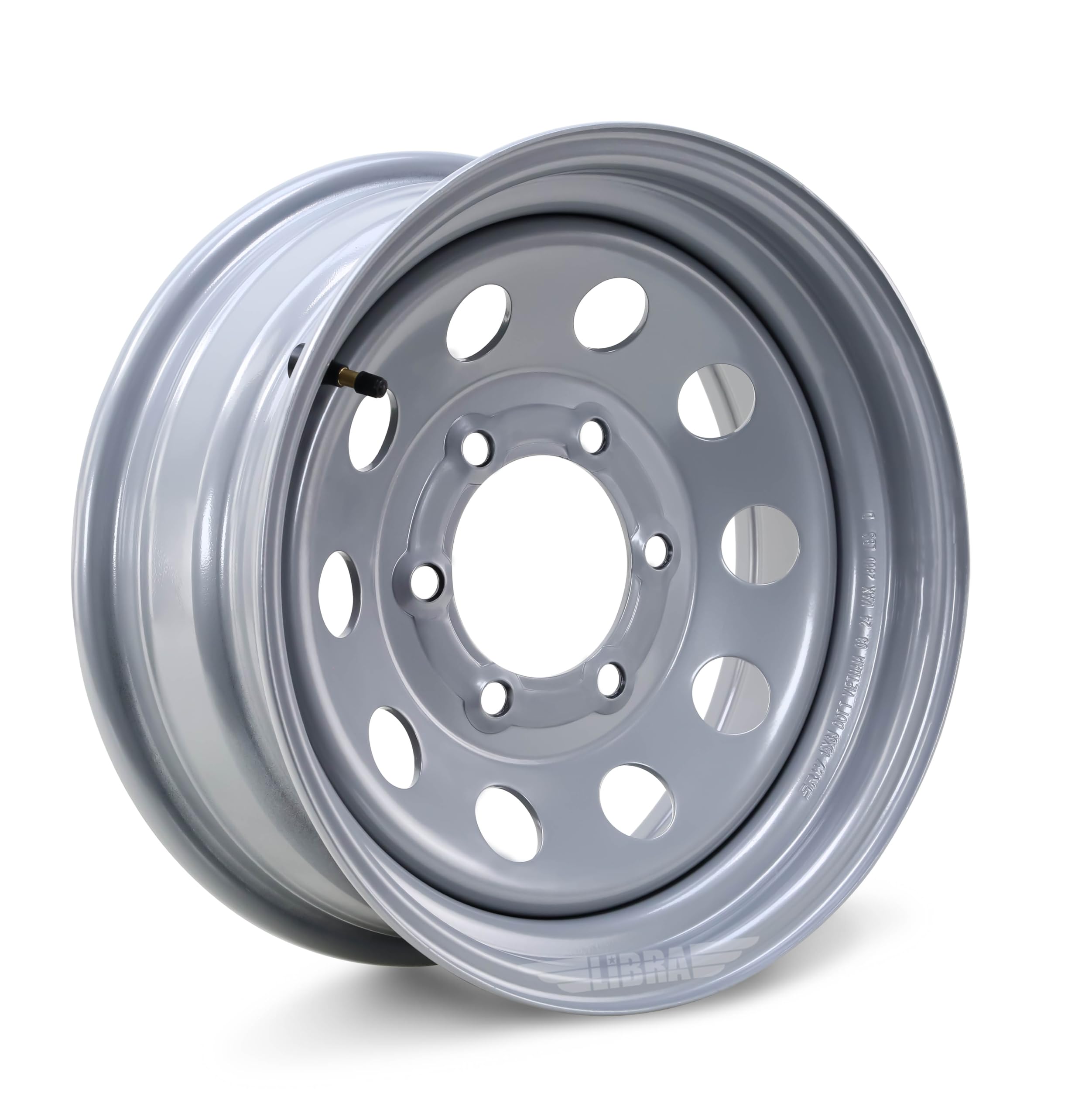 Snapklik.com : 15 X 6 Trailer Wheel 6 Lug On 5.5
