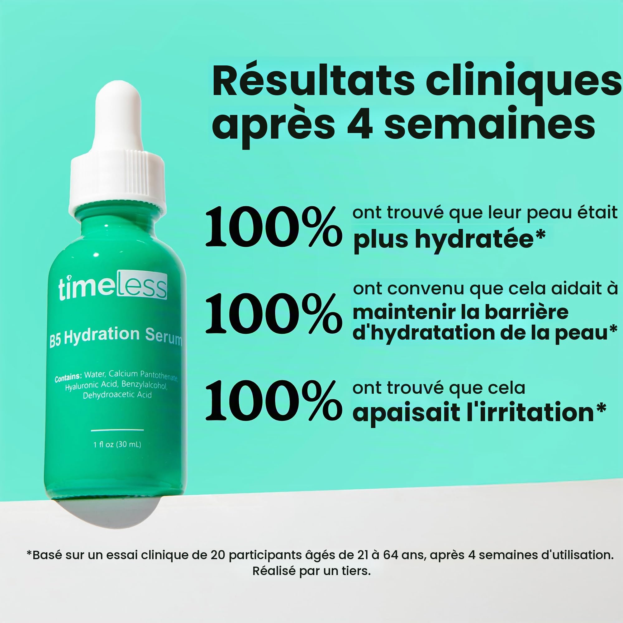 Timeless Vitamin B5 Hydration Serum For Unisex 1 oz Serum