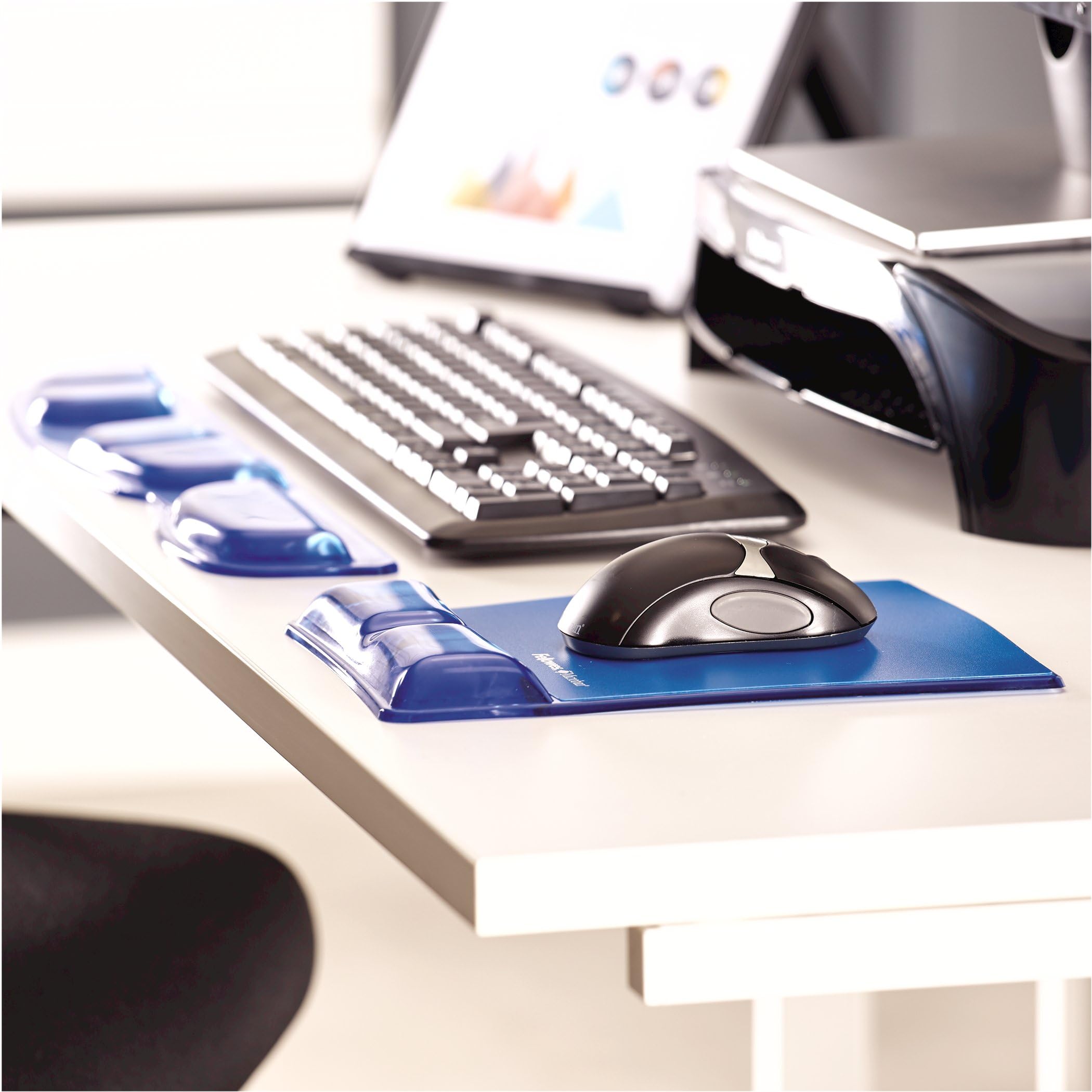 Fellowes 9182201 Tappetino Mouse e Poggiapolso