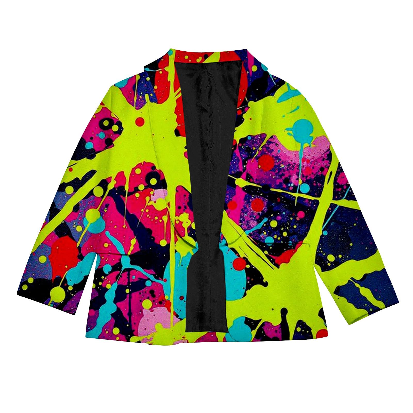Veste de costume pour enfants garçons filles IColorful Sp Lashed Ink