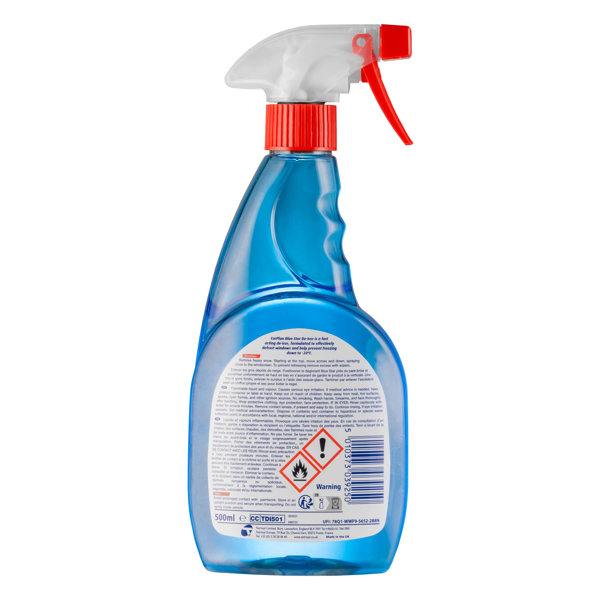 Carplan Blue Star Trigger De-icer 500 ml