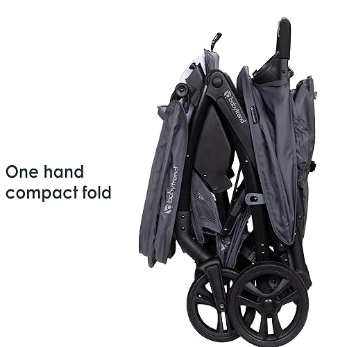 Miniatura 12 de Baby Trend Sit N' Stand - Cochecito doble 2.0, gris tablero