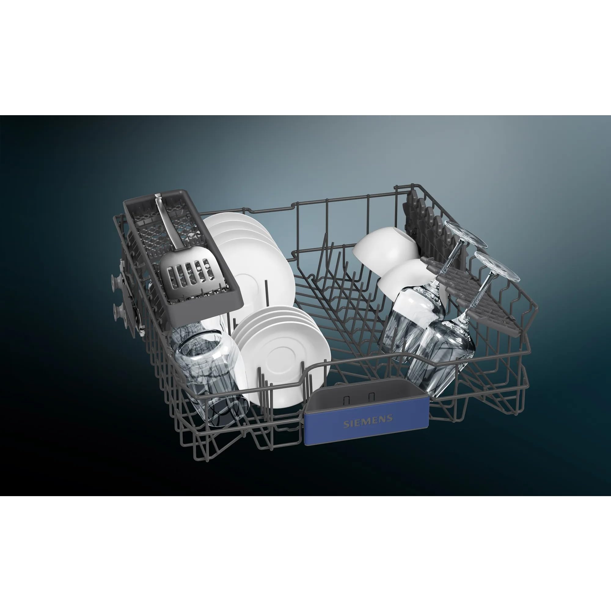 Siemens iQ300 SN43HW10TE - Lavastoviglie sottopiano 60 cm, colore: Bianco