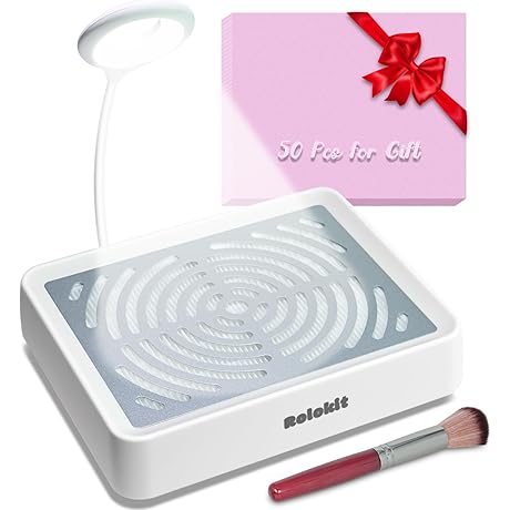 Rolokit Nail Dust Collector with Lamp