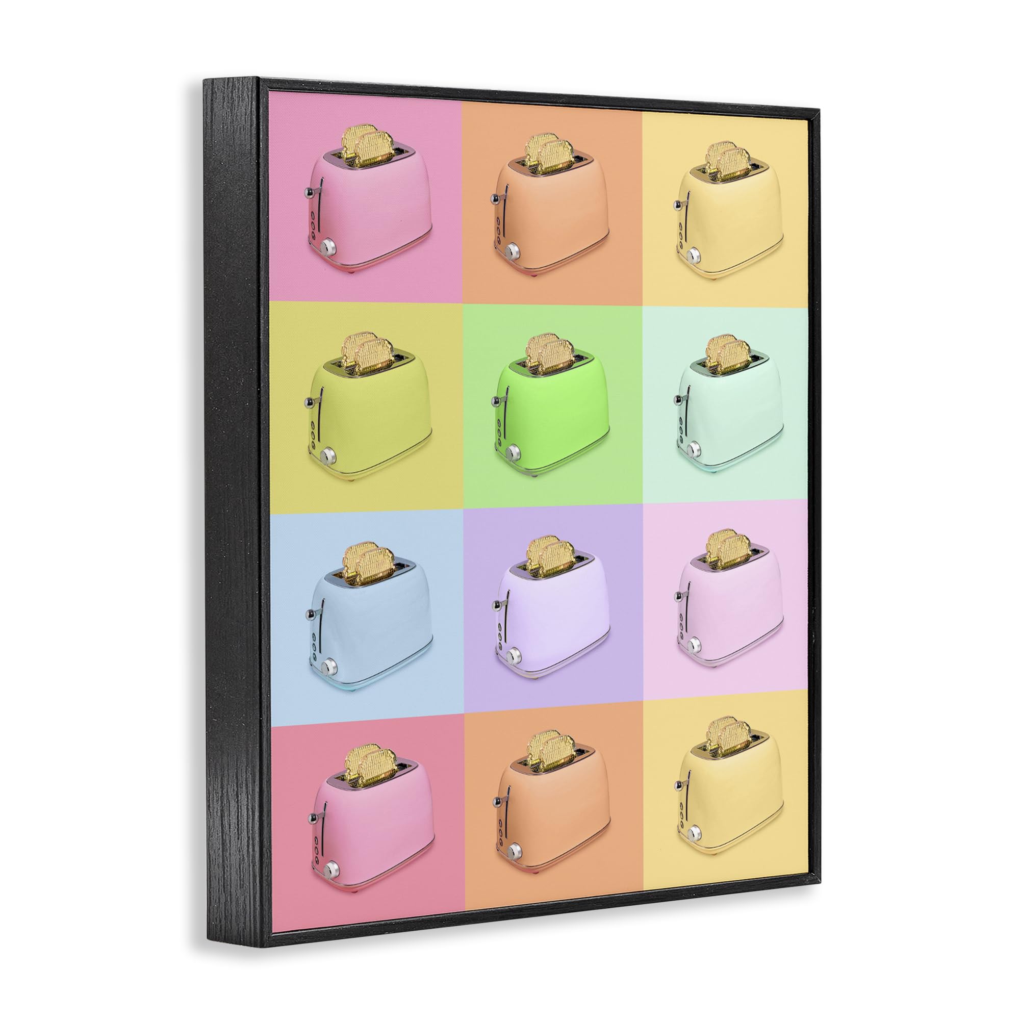 'Golden Disco Tostapane Collage' | Giclée Art