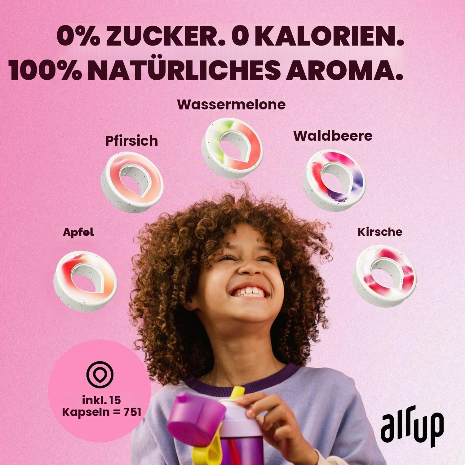 air up Fruity Flavor Mix Multipack - 9x Flavour Pods Wildberry, Apfel & Kirsche für 45L Wasser: Pure Trinkmotivation | Original für air up Flaschen